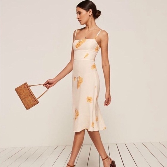 Reformation Afternoon Dress in Tangiers - Picture 2 of 9